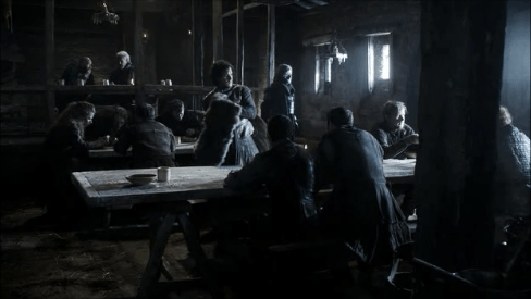 Game of Thrones Castle Black dining hall