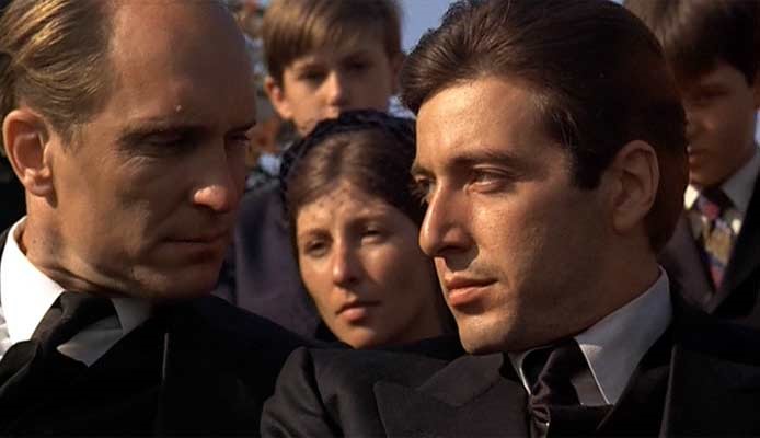 Tom Hagen with Michael Corleone