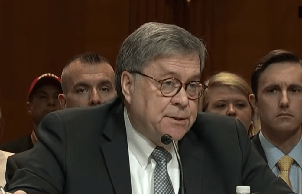 Barr Testifying